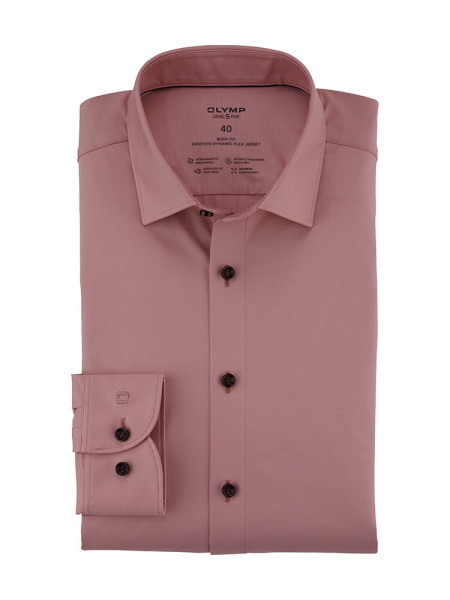Camicia in jersey OLYMP Level Five 24/Seven body fit