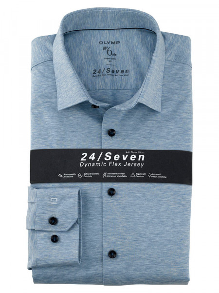 Camicia in jersey OLYMP No. Six 24/Seven super slim