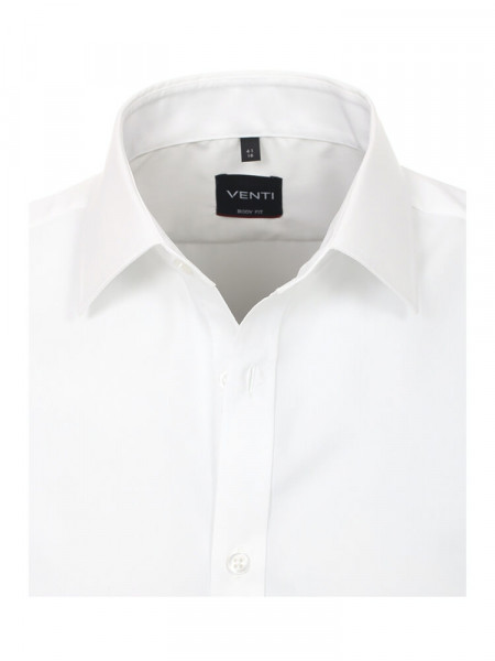 VENTI Slim Fit Camicia Bianco Kent Popeline - Vista 1