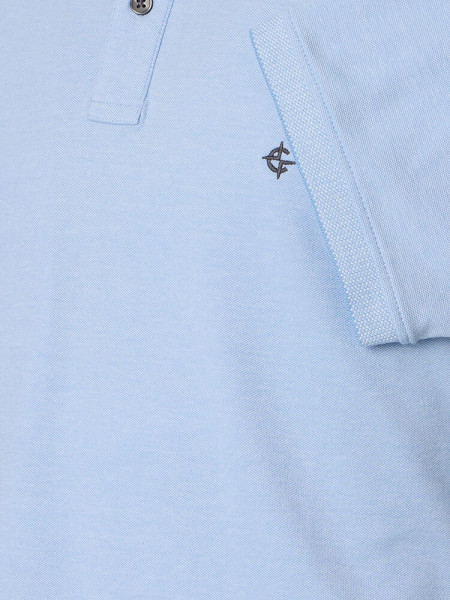 CASAMODA Polo Azzurro Extrafeine Qualität - Vista 2