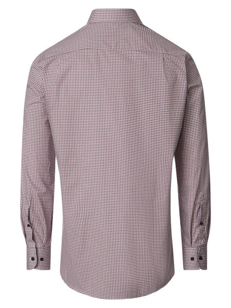 VENTI Comfort Fit Camicia Rosso Kent Popeline