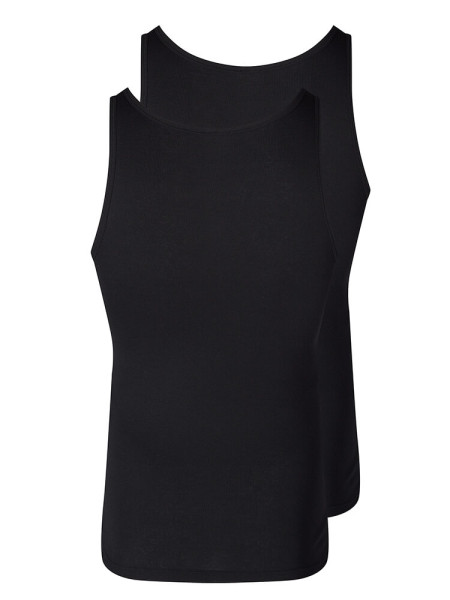 SKINY Regular Fit Nero Feinripp