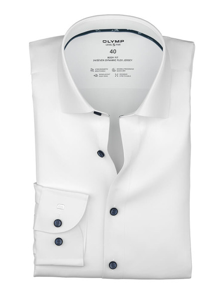 Camicia da ufficio OLYMP Level Five 24/Seven body fit