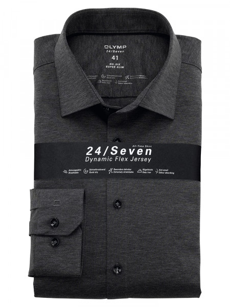 Camicia in jersey OLYMP No. Six 24/Seven super slim