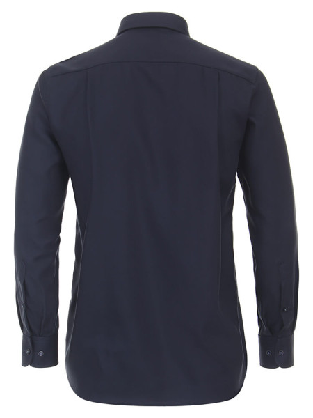 CASAMODA Comfort Fit Camicia Blu scuro Kent Struktur