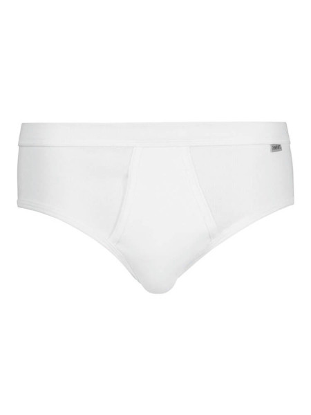 slip sportivo con apertura frontale HUBER Cotton Fine Rib