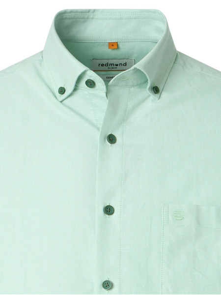 REDMOND Comfort Fit Camicia Marino Button-Down Fein Oxford - Vista 1