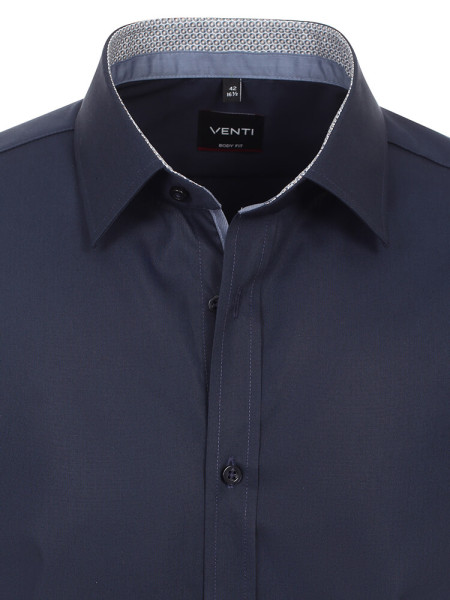 VENTI Slim Fit Camicia Marino Kent Easy Care  - Vista 1