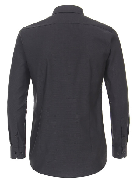 VENTI Slim Fit Camicia Antracite Kent Easy Care