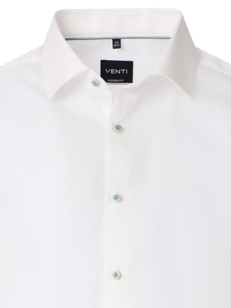 VENTI Regular Fit Camicia Beige chiaro Kent Popeline - Vista 1