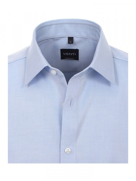 VENTI Regular Fit Camicia Azzurro Kent Popeline - Vista 1