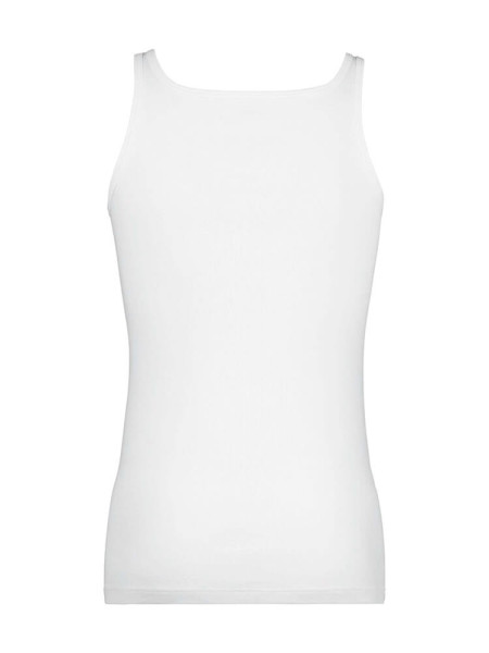 HUBER Regular Fit Bianco Feinripp - Vista 2