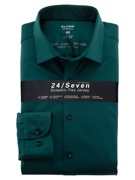 Camicia in jersey OLYMP Level Five 24/Seven body fit