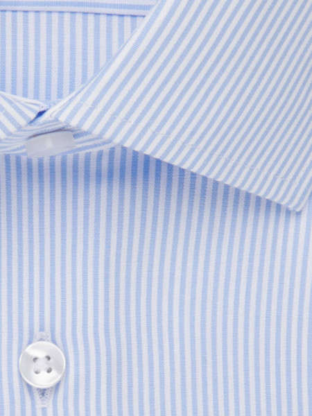 SEIDENSTICKER Slim Fit Camicia Azzurro Business Kent Office - Vista 3