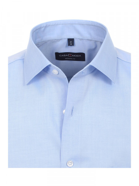 CASAMODA Regular Fit Camicia Azzurro Kent Popeline - Vista 1