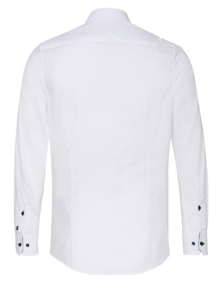 PURE Slim Fit Camicia Bianco Haifisch Easy Care